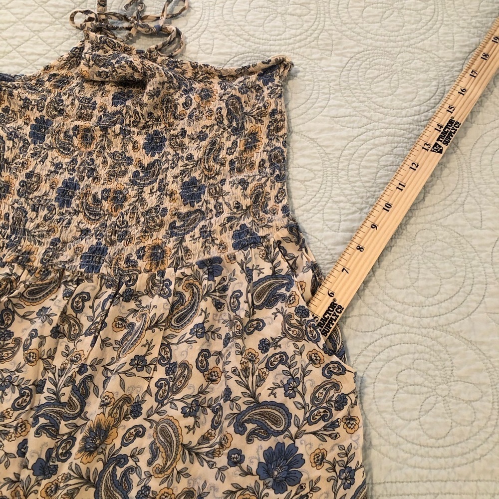 Patrons of Peace halter neck jumpsuit romper. Women size large. - Picture 4 of 9